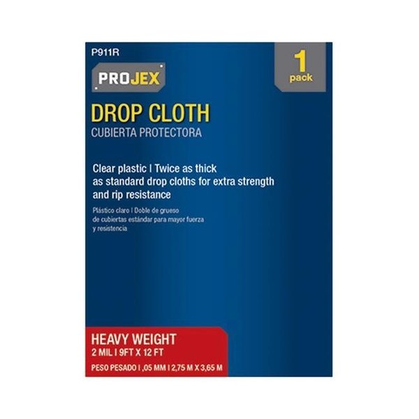 Projex Projex 1560317 2 mil Plastic Drop Cloth 1560317
